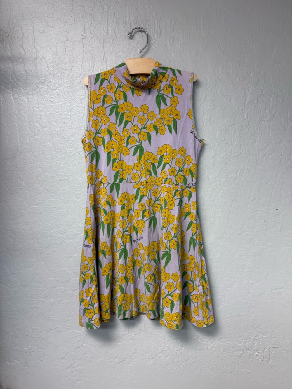 $20 ADD ON Mini Rodini Purple Dress Floral 10-11Y Zara Janie and Jack